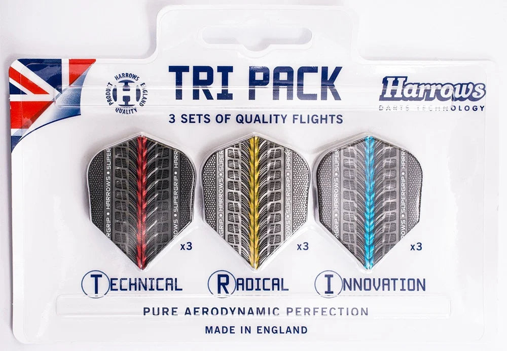 Harrows Flights Supergrip Tri Pack