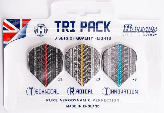 Harrows Flights Supergrip Tri Pack