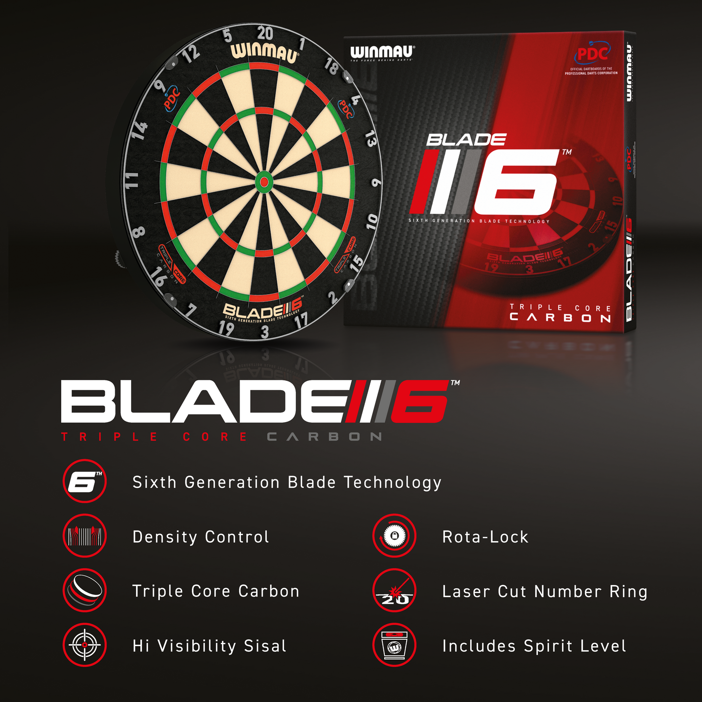 Winmau Blade 6 - Triple Core