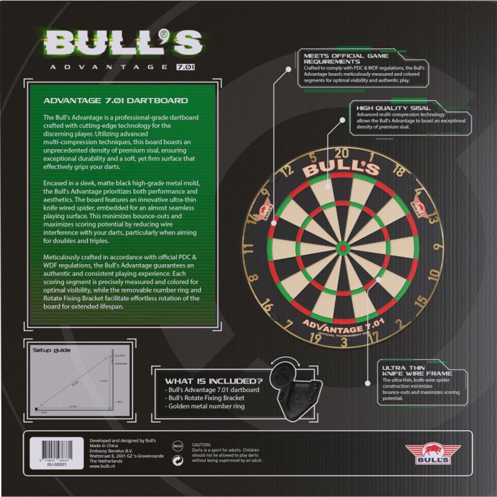 Bull's Advantage 701 Dartbord