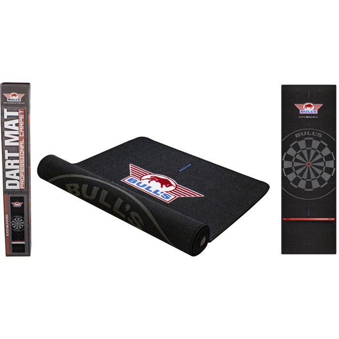 Bull´s Carpet Dartmat Black + oche | 300x90cm