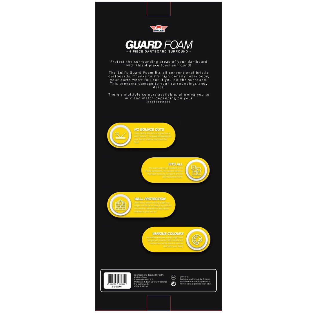 Bull's Guard 4-piece Surround Black