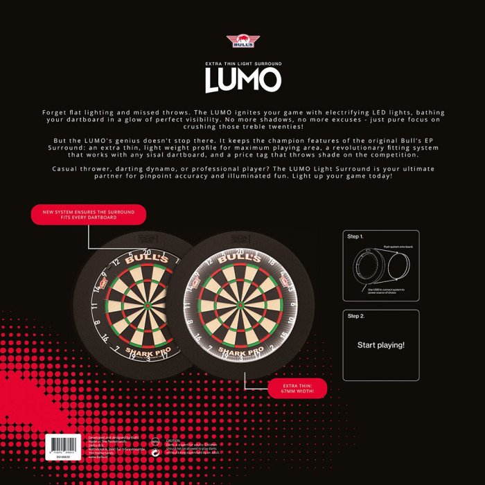 Bull's Lumo Dart Surround Light System