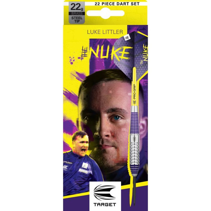 Target Luke Littler Brass 22 gram Steeltip