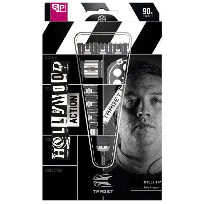 Target Chris Dobey Hollywood Action Swiss Point 90% - Dartpijlen