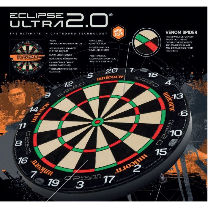 Unicorn Eclipse Ultra 2.0 Dartboard