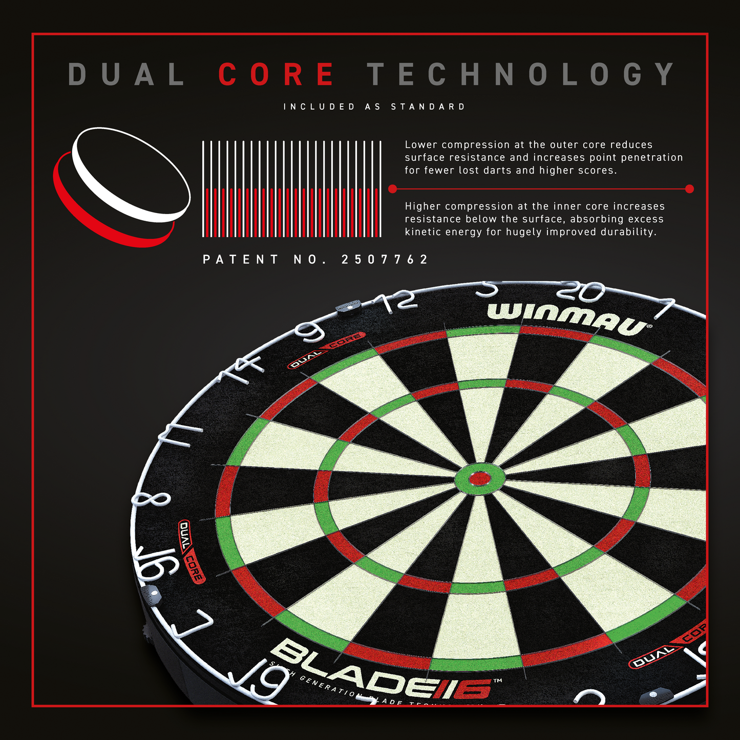 Winmau Blade 6 - Dual core