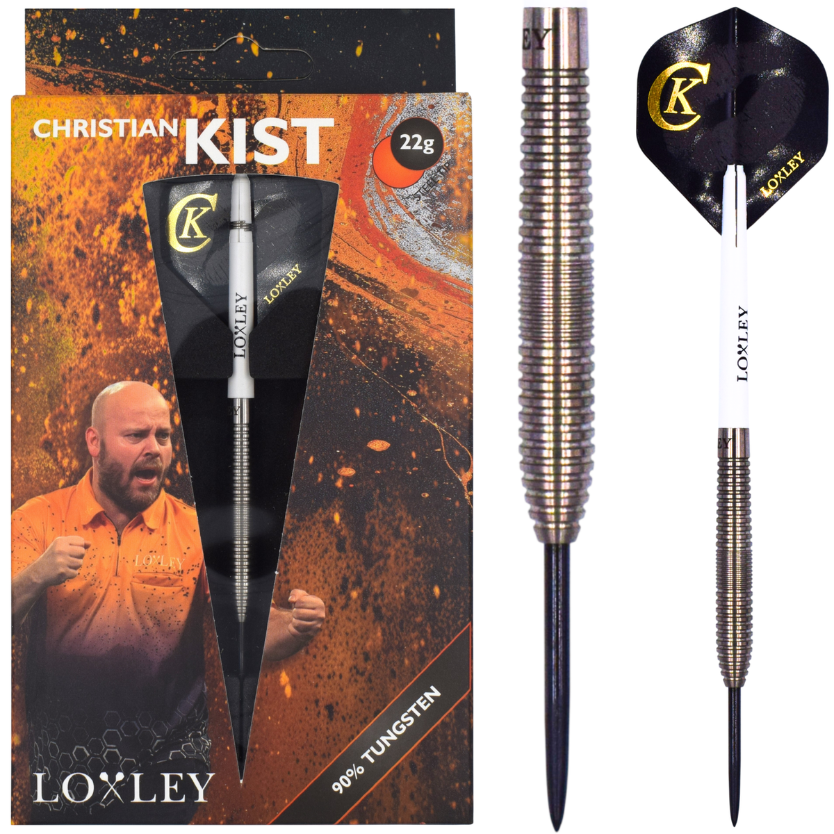 Loxley Christian Kist Model Zero Darts 90%