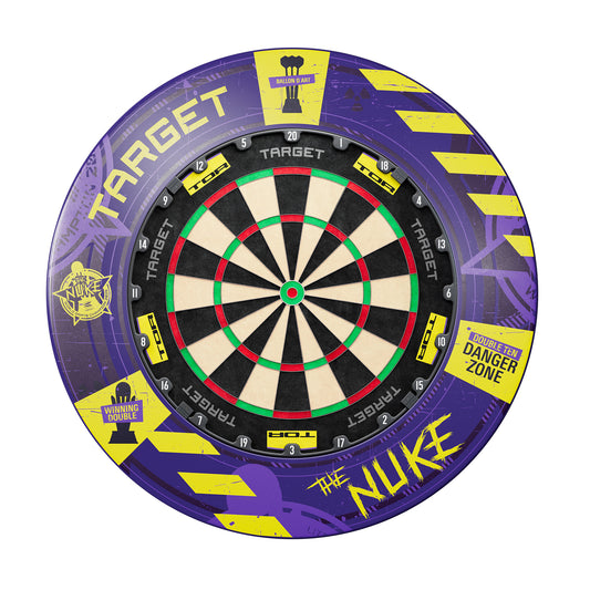 Luke Littler World Champion Dartboard Surround Set