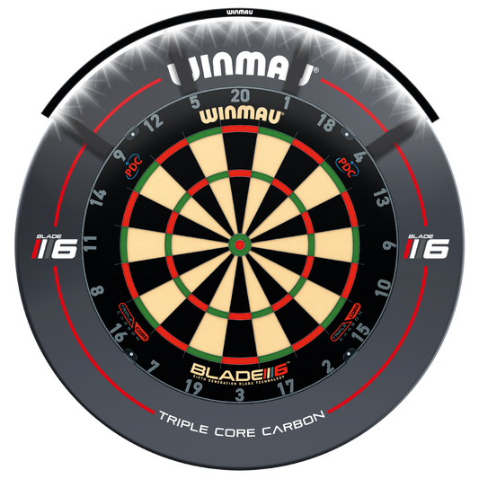 Winmau Polaris 120 dartbord verlichting