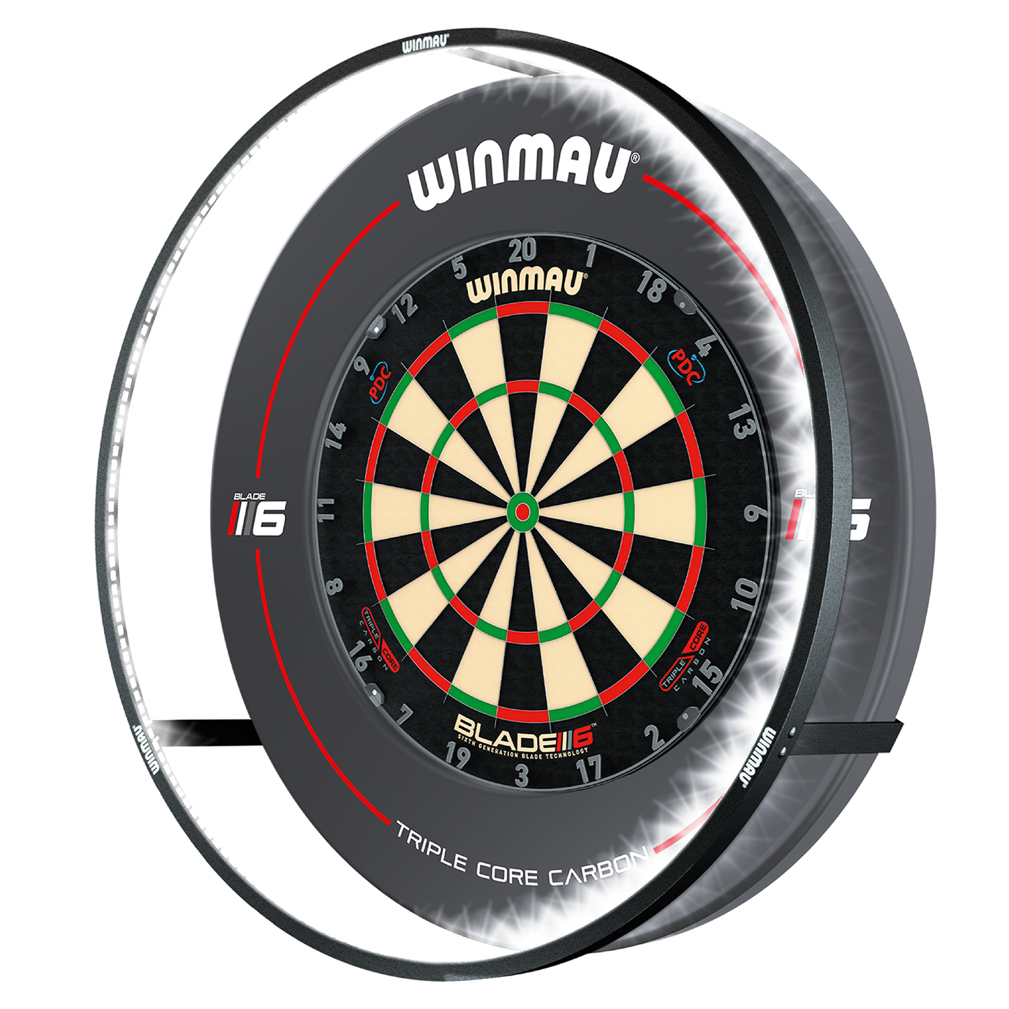 Winmau plasma 360 dartbord verlichting