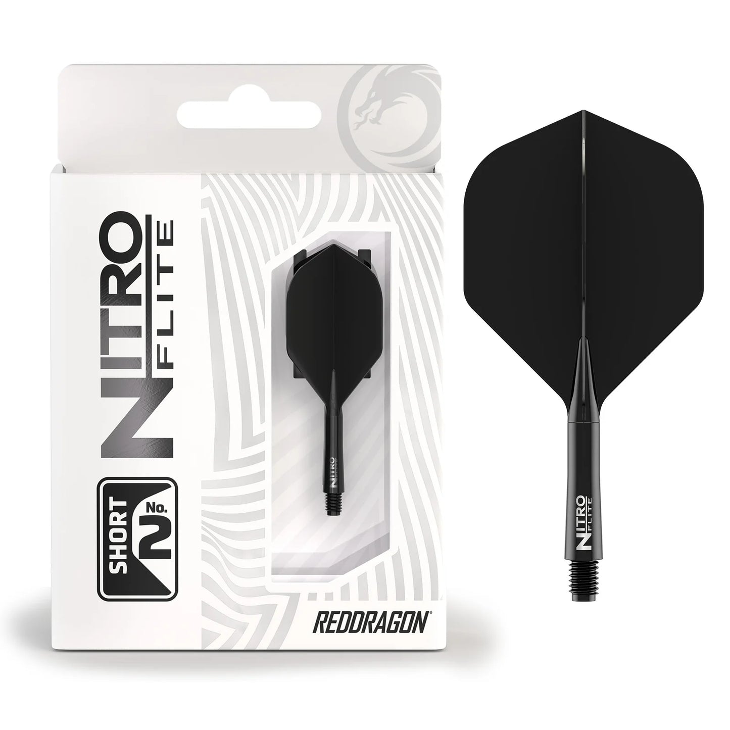 Red Dragon Nitro Dart Flite System Black