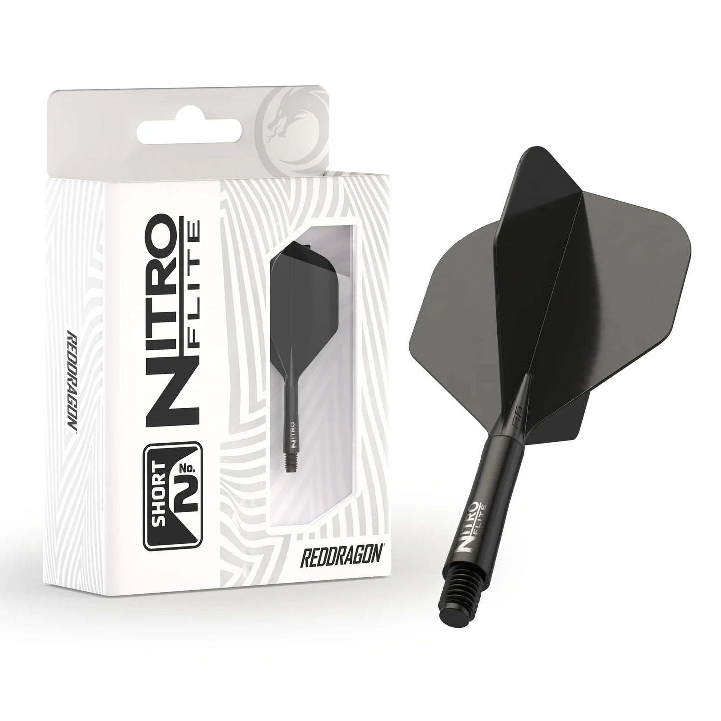 Red Dragon Nitro Dart Flite System Black