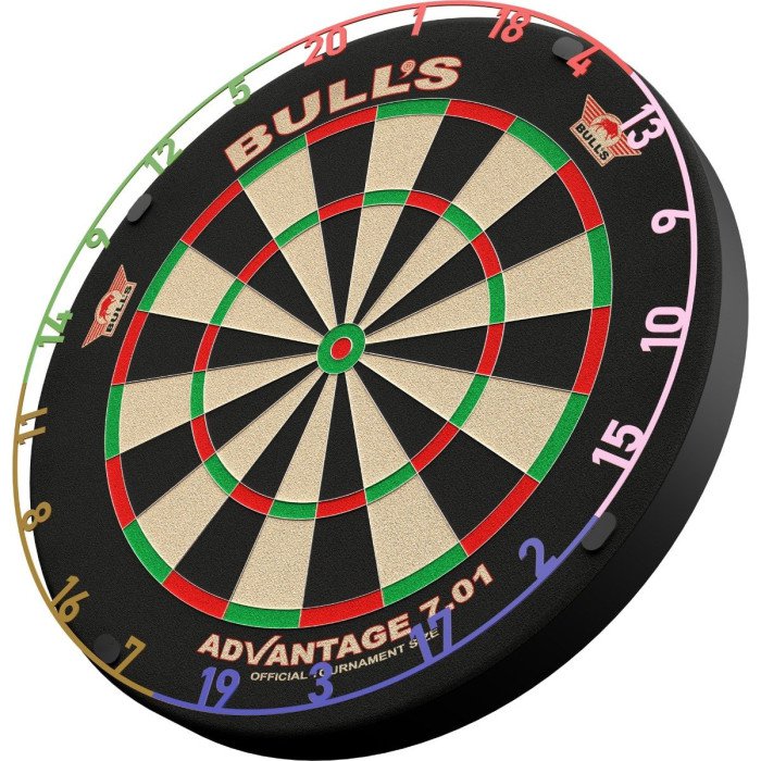 Bull's Colorfull Matt Number Ring Set | 5pcs