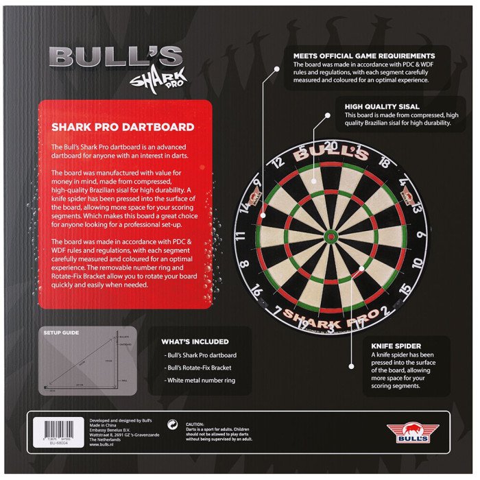 Bull's Shark Pro Dartboard