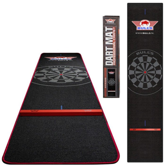 Bull´s Carpet Dartmat Black/Red | 300x60cm