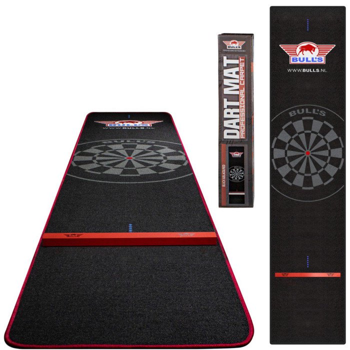 Bull's Carpet Oche Dartmat Black-Red 300x60cm