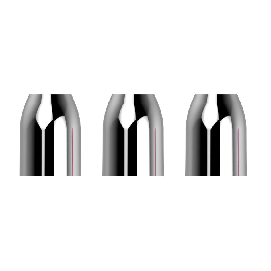 L-Style Premium Metal Champagne Rings